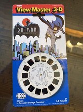 1993 Tyco Viewmaster 3D Batman The Animated Series NIP /2W