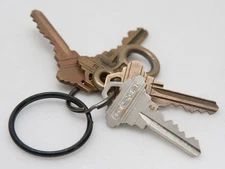 Milspec Monkey MSM Heavy Duty 1.25" Keyring EDC DIY Sling Ring -2 Pack BLACK NEW