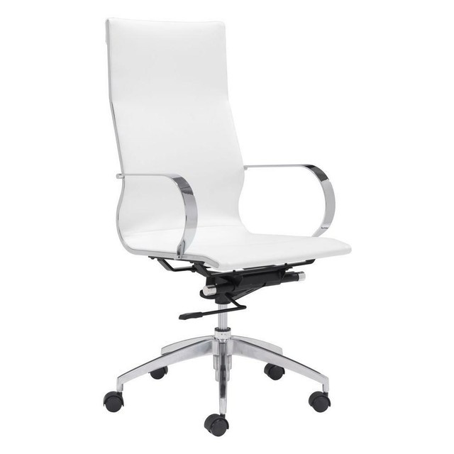 Office Chair Desk Work Leatherette High Back Adjustable Seat Height