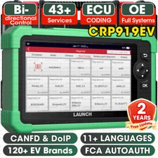 2025 LAUNCH X431 CRP919 EV Electric Car Diagnostic Scanner All System ECU Coding