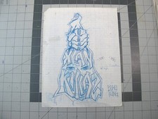 vtg 1990s hip hop  Original art Joe Buck concept logo Klan Killaz 3C