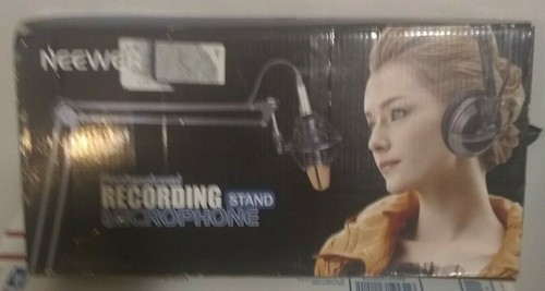 NUEVO SOPORTE DE GRABACIÓN PROFESIONAL CON MICRÓFONO SERIE CONDENSADOR CAJA ABIERTA D49 - Imagen 6 de 8
