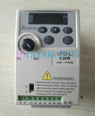 USED One Delta Inverter VFD002L21A 220V-0.2KW