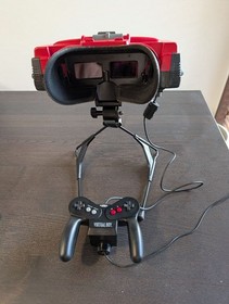 Nintendo Virtual Boy Software with AC Adapter Tap All Tested and Working