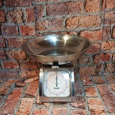  Dualit Mechanical Kitchen Scales Stainless Steel Retro Vintage Style. Scales.  