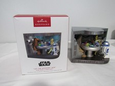 2025 HALLMARK KEEPSAKE ORNAMENT STAR WARS  A NEW HOPE  LET THE WOOKIEE WIN NIB