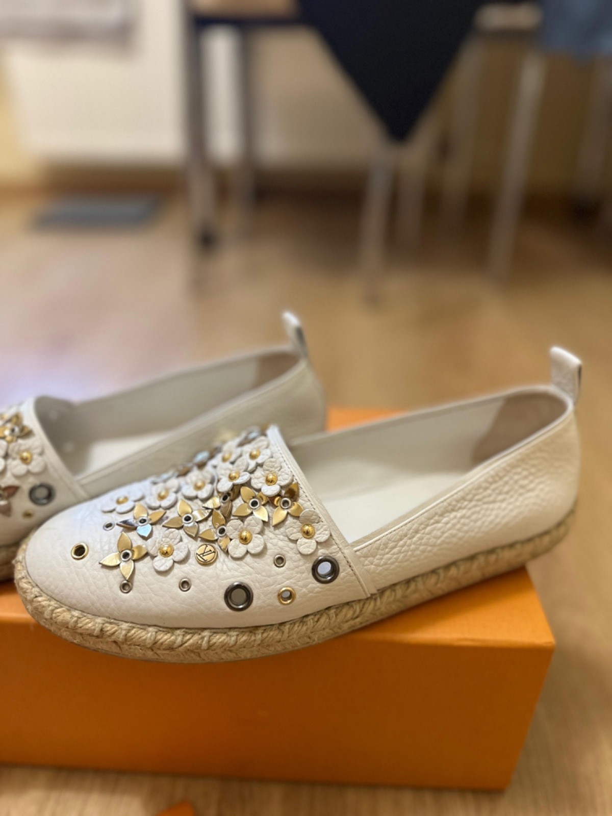APL espadrillas louis vuitton fiori fiori tropicali donna