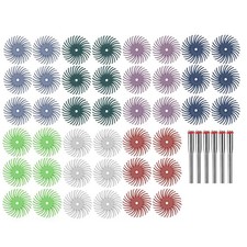 48PCS 80-2500 Grit Diamond Bristle Disc Set High Quality Polishing & Finishing 0.39 per gallon