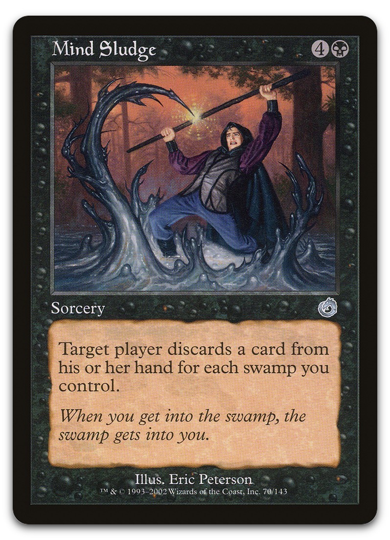 Mind Sludge #70 (NM) Torment TOR Magic MTG