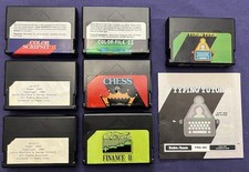 Radio Shack Tandy TRS-80 Color Computer Software Lot Typing Chess Finance  more