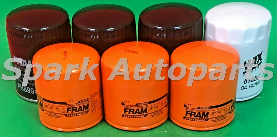Lot of 7 Engine Oil Filter WIX 51355 FRAM PH8994 For AUDI, VOLKSWAGEN - Image 2 of 3