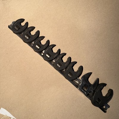 Draper Expert 8 Piece 3/8in Drive Metric Crowfoot Wrench Set 10 - 22mm 61034