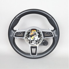 2017-2019 Porsche 911 991 Boxster Cayman 718 Steering Wheel Paddle Shift Oem