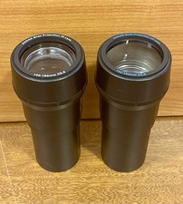 Lot 2 Kodak Slide Projector Lenses FF CF 100-150mm 102-152mm