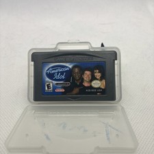 American Idol Gameboy Advance GBA Game Codemasters Tested Working Cartridge 2003