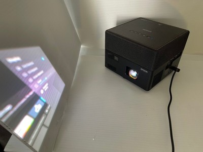 Epson EF-12 projector smart laser EASY portable theater Yamaha sound,  In Box
