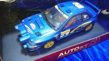 1 18 SUBARU IMPREZA WRC 99 Rally Monte Carlo Night Race version Autoart 89994 Su