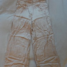 Zara Women's Cream and Tan Trousers