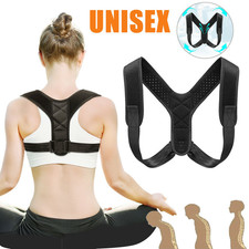 Back Brace Posture Corrector Women Men Shoulder Straightener Adjustable Support