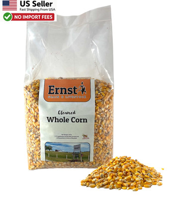 Ernst Grain Livestock Whole Corn 10lbs Deer Squirrel Chicken Duck Feed FROM USA
