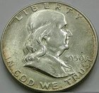 US 1950 Franklin Half Dollar  **