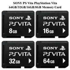 Sony PS Vita Memory Card–8GB/16GB/32GB/64GB Official Storage for Handheld Gaming
