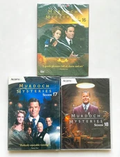 Murdoch Mysteries: Season 16+17+18 (DVD, 17-Disc Box Set) New