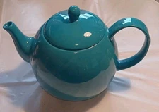 Sweese Ceramic Teapot Teal Small  No Chips