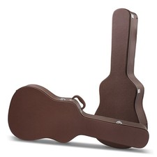 Acoustic Guitar Hard Case Fits 41-Inch Guitars Portable Hardshell Case