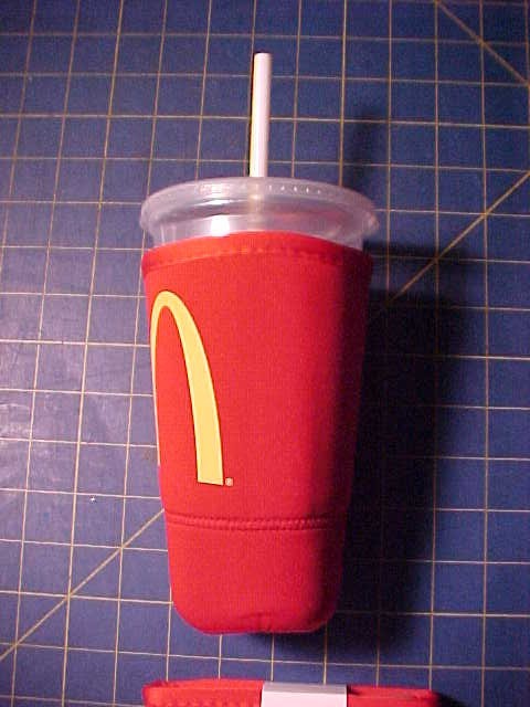 NEW UNUSED McDONALDS LARGE DRINK KOOZIE! COOZIE | eBay