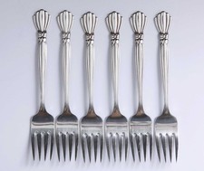 Set of 6 Oneida ALEXIS Forks Stainless 7 1/4
