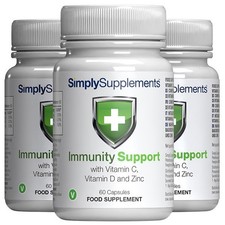 Vitamina C, D e zinco - 180 Capsule - Ada…