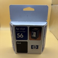 Genuine New OEM HP 56 Black Inkjet Cartridge C6656AN Option Exp