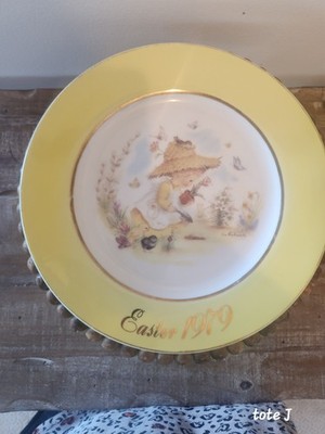 Vintage 1979 Easter Plate Limited Edition