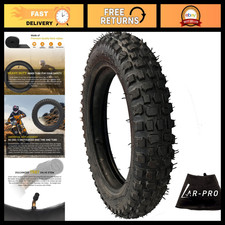 3.00-12 Dirt Bike Tire  Inner Tube Set - Universal Knobby Motocross Replacement