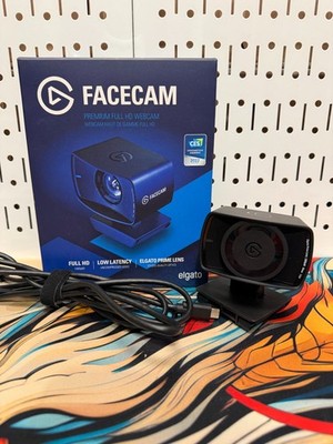 Elgato Facecam 1080p60 Full HD Webcam Streaming Camera USB-C Tested 10WAA9901