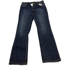 South Pole Womens Jeans Size 11 Straight Bootcut Dark Embroidered Y2K Juniors