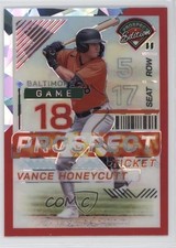 2024 Panini Prospect Edition Red Ice Prizm Vance Honeycutt #160 1eh5