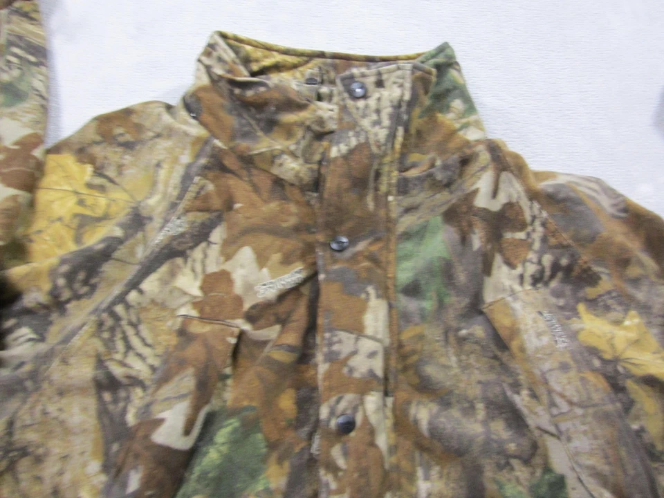 Duxbak Jacket Mens Large Timber Camouflage Hunting Coat Advantage Insulated - Image 2 of 4