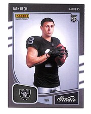 Jack Bech 2025 Panini Instant NFL Studio Rookies #10 - Qty