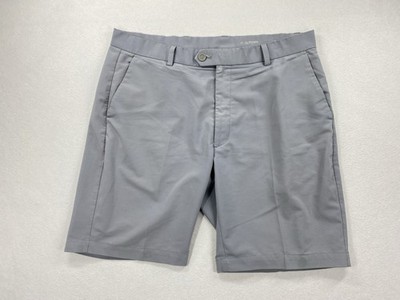 G/Fore Maverick Hybrid Golf Shorts 36x9 Gray Chino Stretch Performance