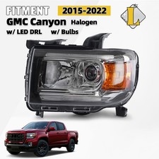 For 2015-2022 GMC Canyon LED DRL Projector Headlight Headlamp Left Driver Side