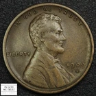 1909 S VDB Lincoln Wheat Copper Cent 1C