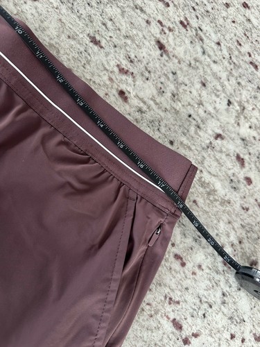 Soybu Brown Athletic Skort XL Pull-On Elastic Waist Pockets Zip Pocket - Picture 6 of 8