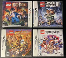 4 Lego Ds And 3ds Game Lot, Harry Potter Years 5-7 3ds Game Sealed, Star Wars.