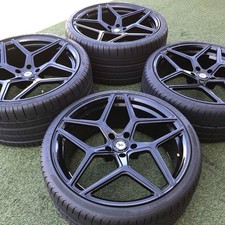 21 22 Ferrari Wheels Tires 458 488 F8 Sf90 Black New Tires