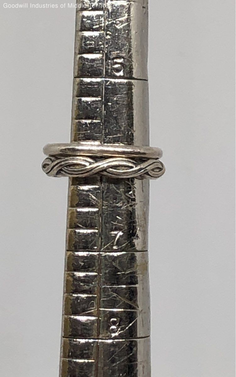 Pandora Sterling Silver Stackable Rings Size 6, 1… - image 6