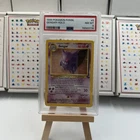 Pokémon TCG Gengar 5/62 Fossil Holo Rare PSA 8 1999 English