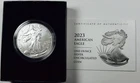 *2023 W AMERICAN SILVER EAGLE U.S. MINT* NR #C1845