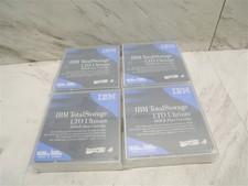 NEW Pack of 4 IBM LTO Ultrium 4 Data Cartridge 95P4436 - 800/1600GB Sealed